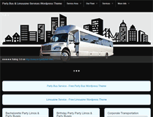 Tablet Screenshot of no1partybus.com